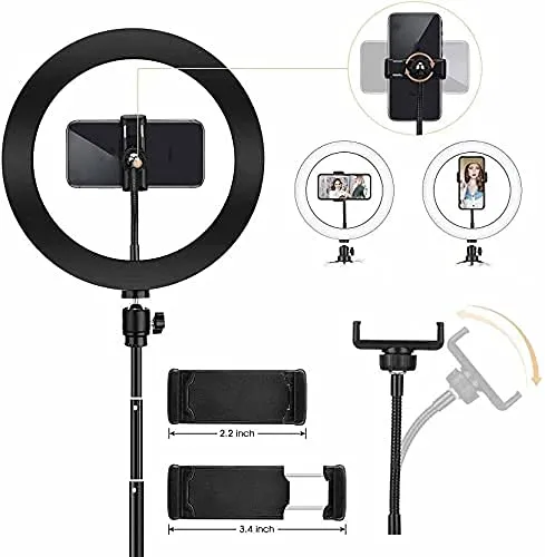 10inch LED Ring Light with Tripod Stand Combo