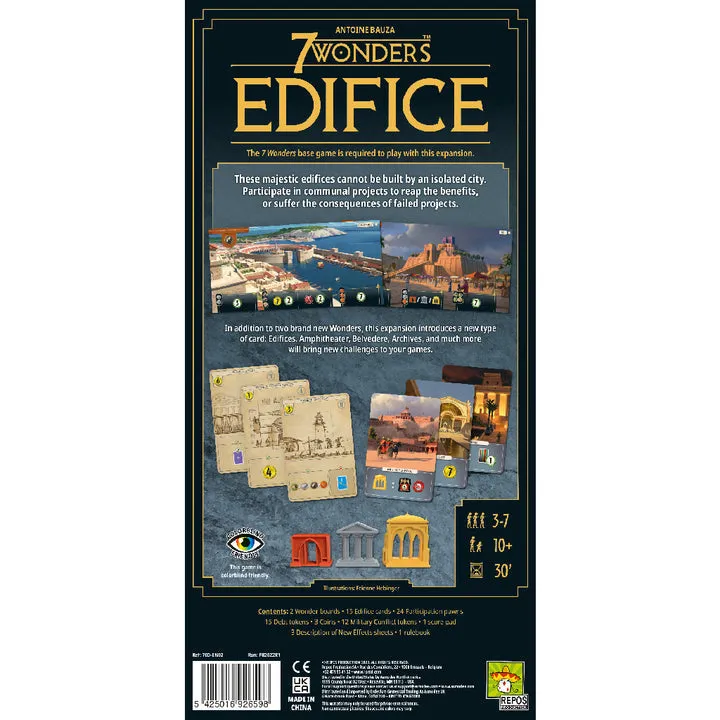 7 Wonders: Edifice Expansion