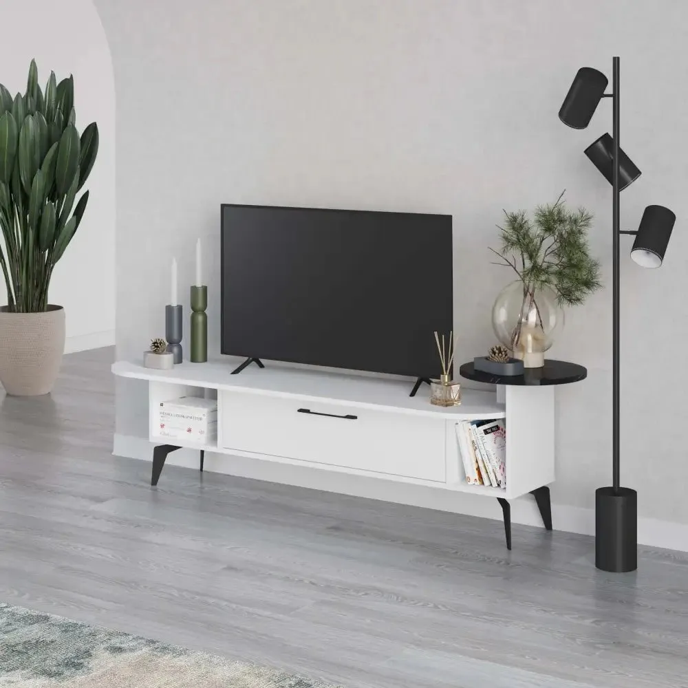 Ada Modern TV Stand Multimedia Centre with Storage Cabinet 188cm