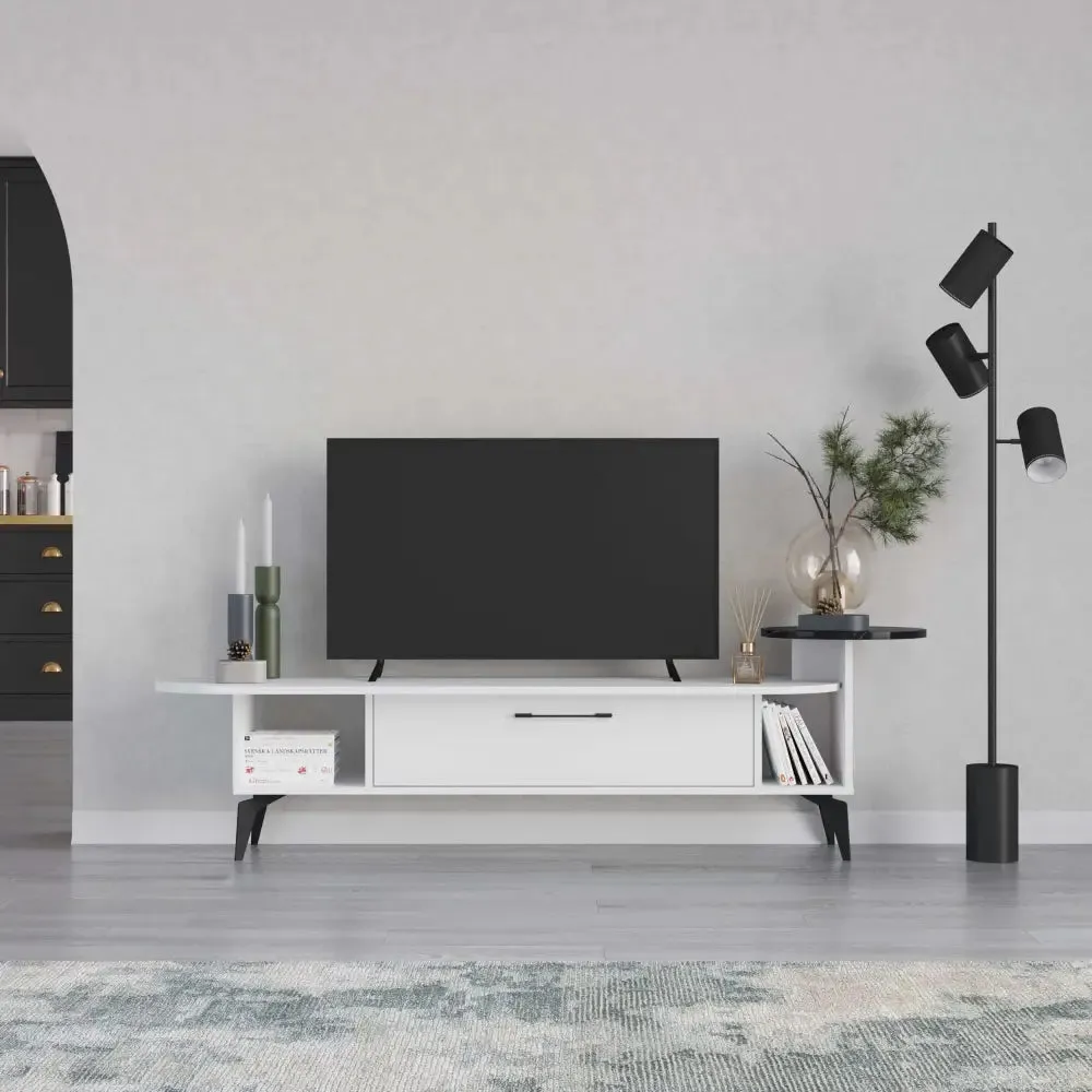 Ada Modern TV Stand Multimedia Centre with Storage Cabinet 188cm