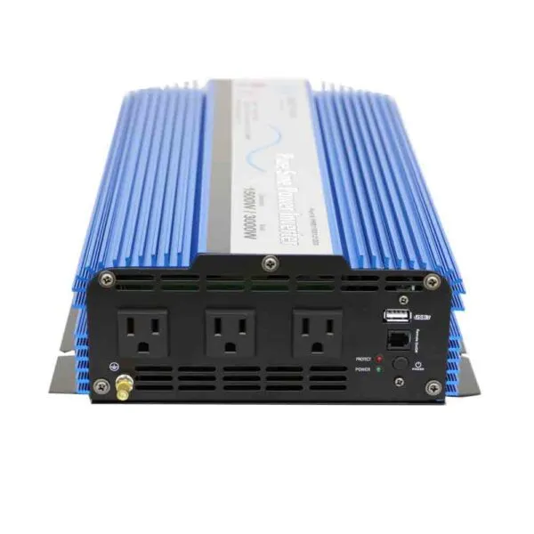 Aims Power - 1500 Watt Pure Sine Power Inverter Kit - KITPWRI150012S