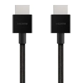 Belkin AV10176bt2M-BLK 4K Ultra High Speed HDMI 2.1 Braided Cable