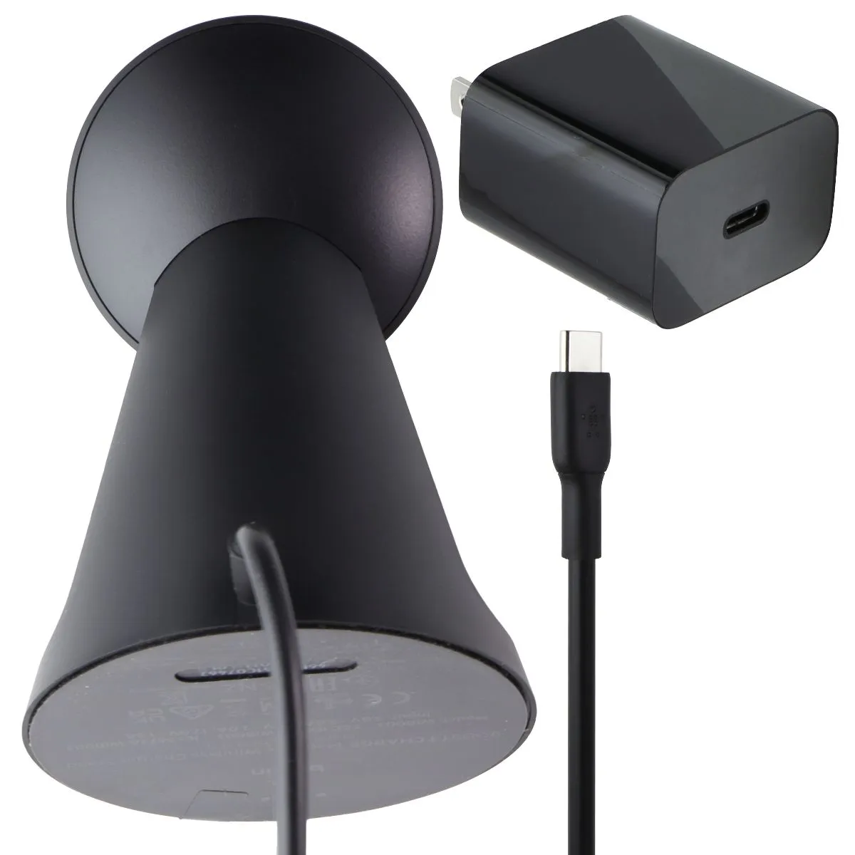 Belkin Magnetic Wireless Charging Stand w/Power Supply for MagSafe - Black