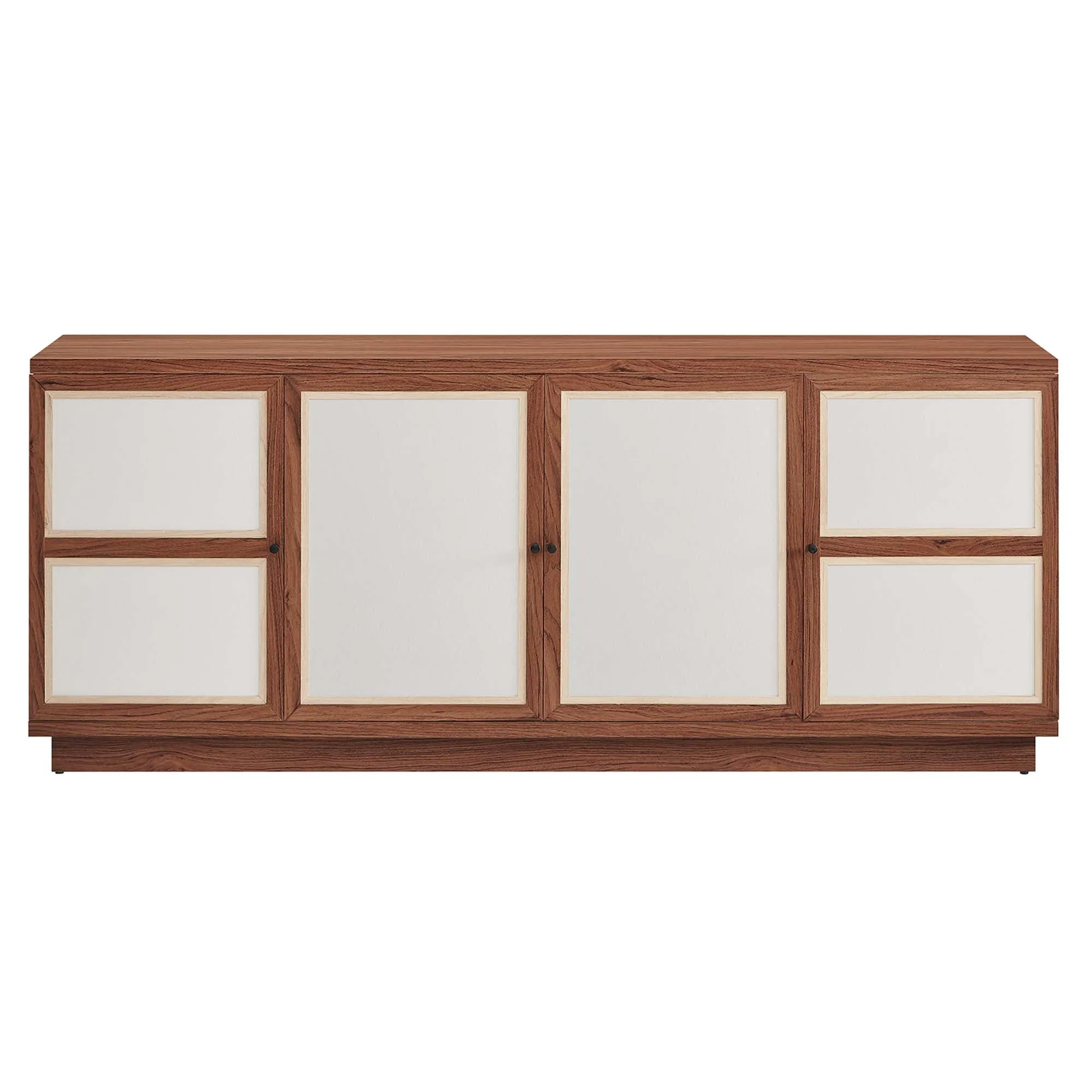 Capri 63" Wood Grain TV Console by Modway