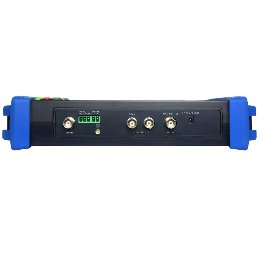 CCTV/ IP camera-tester voor IP, HD-TVI, HD-CVI en CVBS camera's (Tot 8MP/4K geschikt)