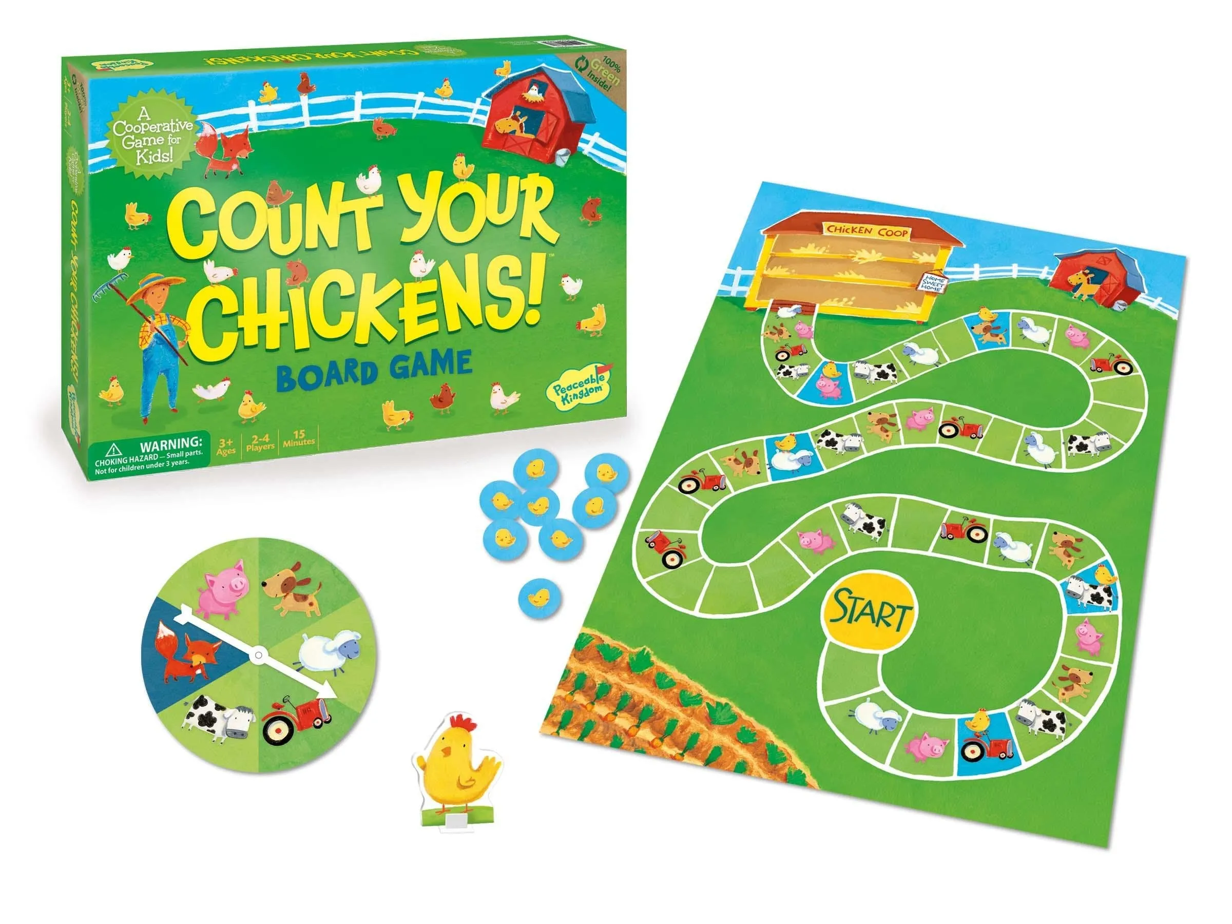 Count Your Chickens - Children's Board Game