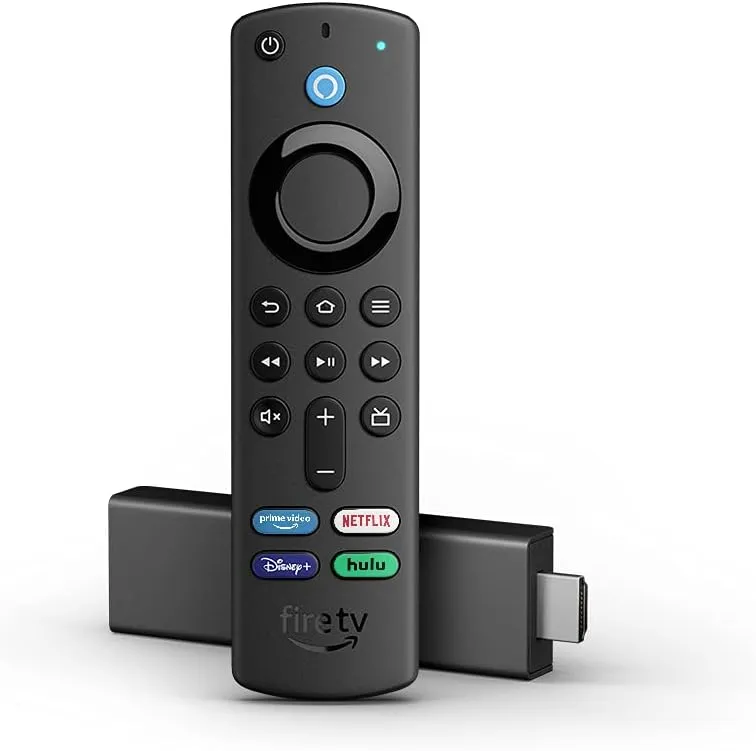 Fire TV Stick 4K streaming device with Alexa Voice Remote (includes TV controls), Dolby Vision