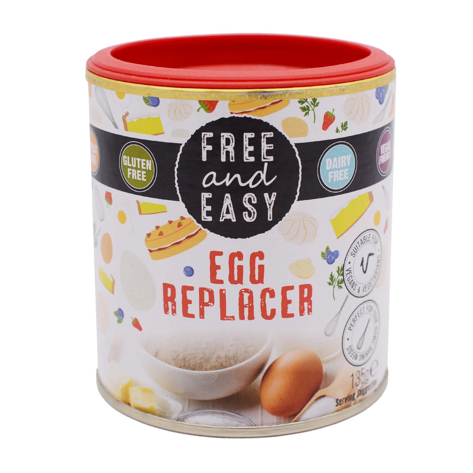 Free and Easy Organic Vegan Egg Replacer 135g