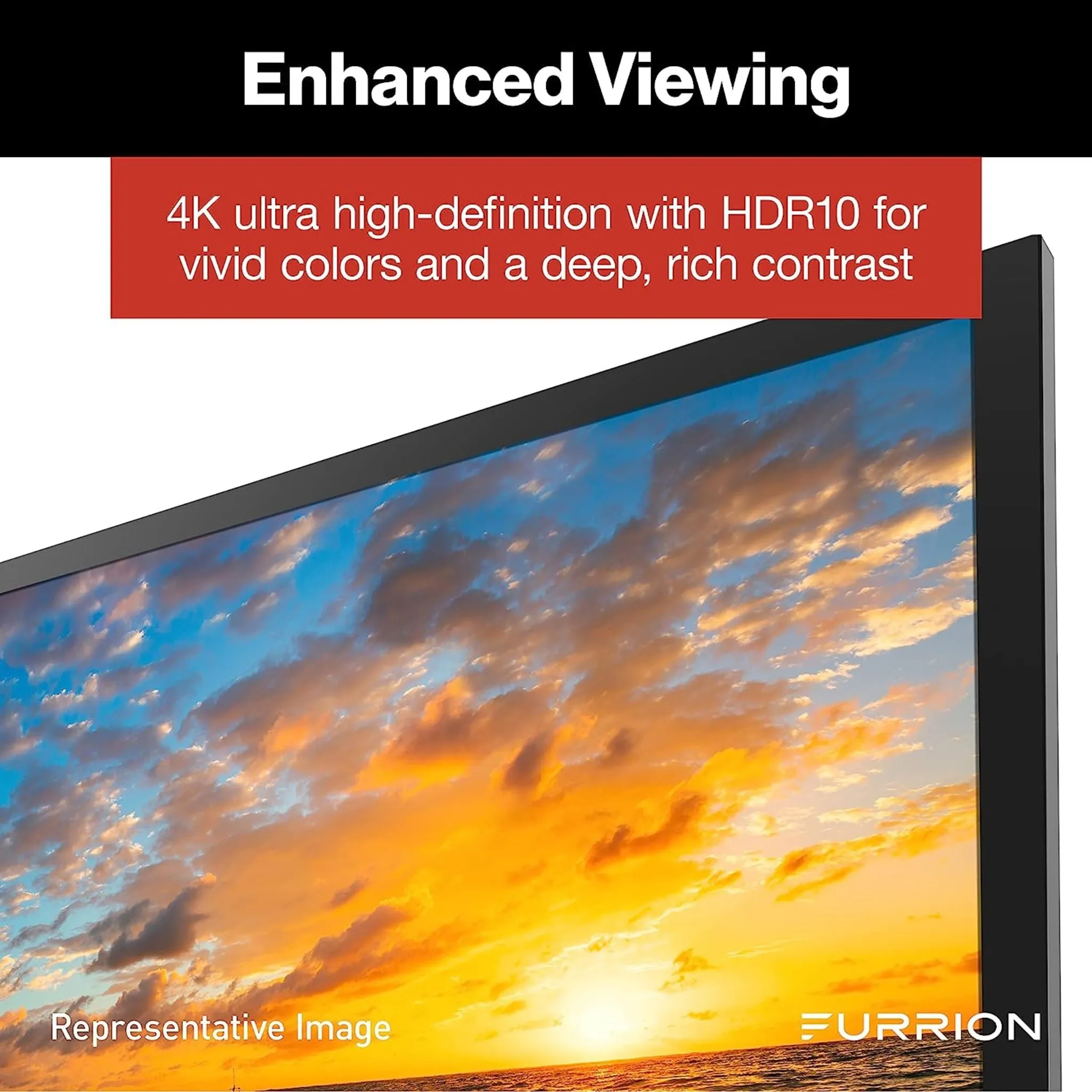 Furrion Aurora® Partial Sun Smart 4K UHD LED Outdoor TV