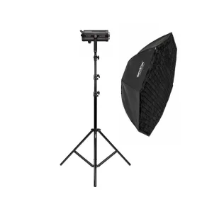 Godox SL300III Single LED Professional Studio Continuous Lighting Kit - Bundle