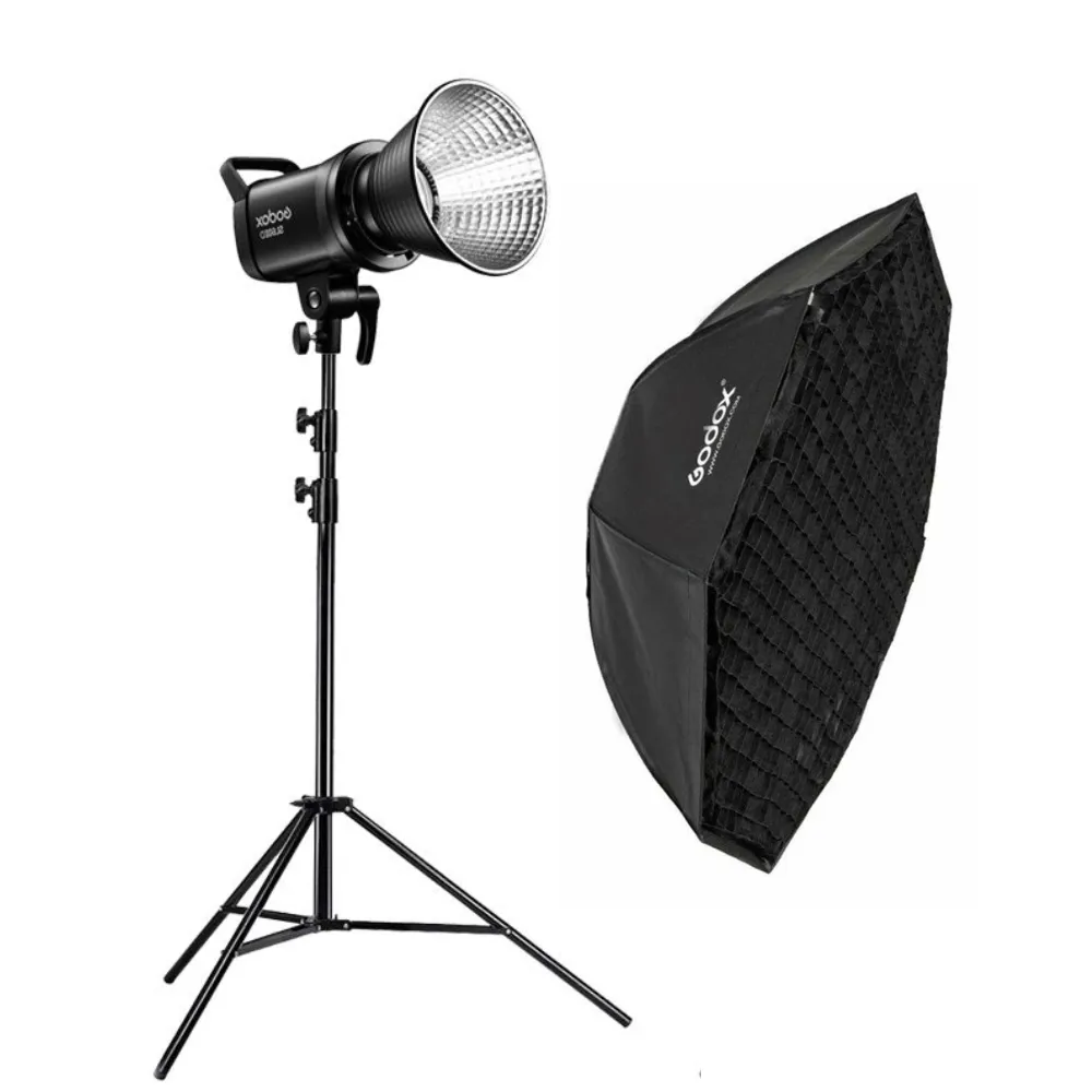 Godox SL60IIBi Single Bi-Colour LED Studio Continuous Lighting Kit - Bundle