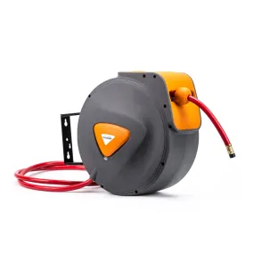 Heavy Duty Retractable Air Hose Reel 10m, Wall Mount, Dynamic Power