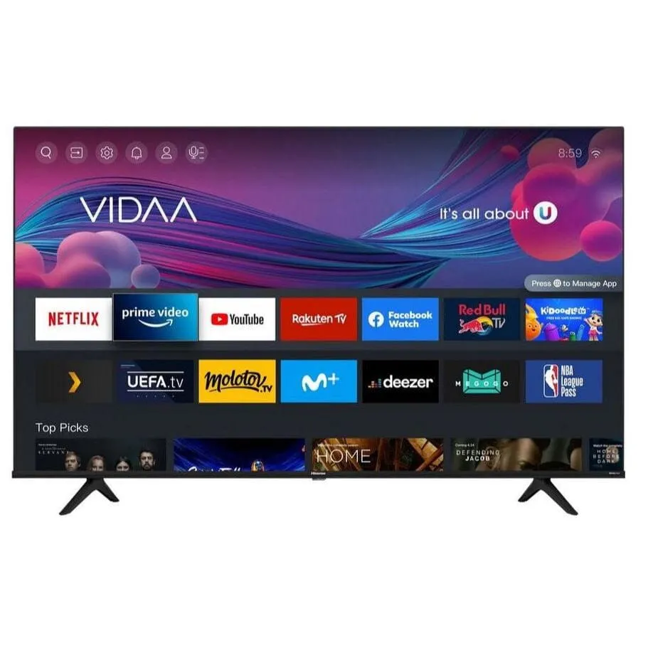 Hisense 65A6GTUK 65 inch 4K Ultra HD HDR Smart LED TV Freeview Play