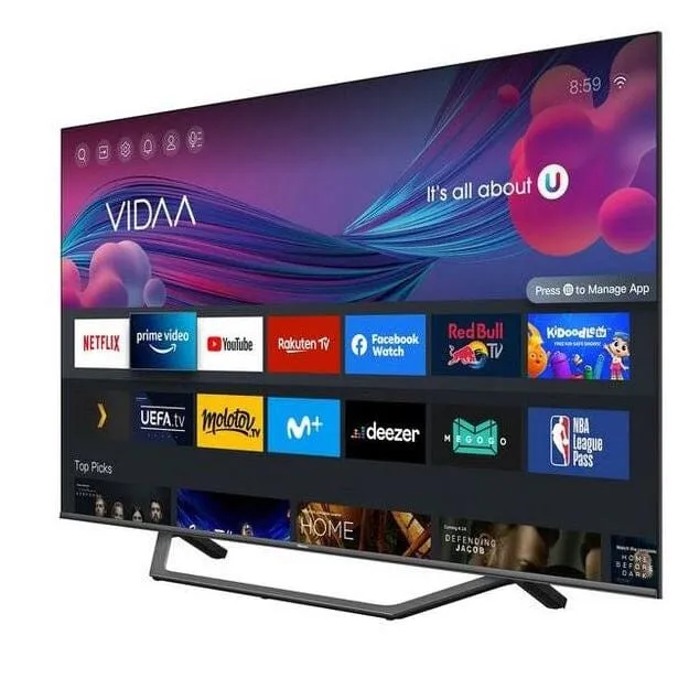 Hisense A7G 43A7GQTUK 43" QLED 4K UHD HDR Smart TV