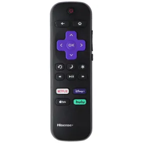 Hisense RC-ALIR Remote Control w/ Netflix/Disney /Apple TV /Hulu Keys - Black