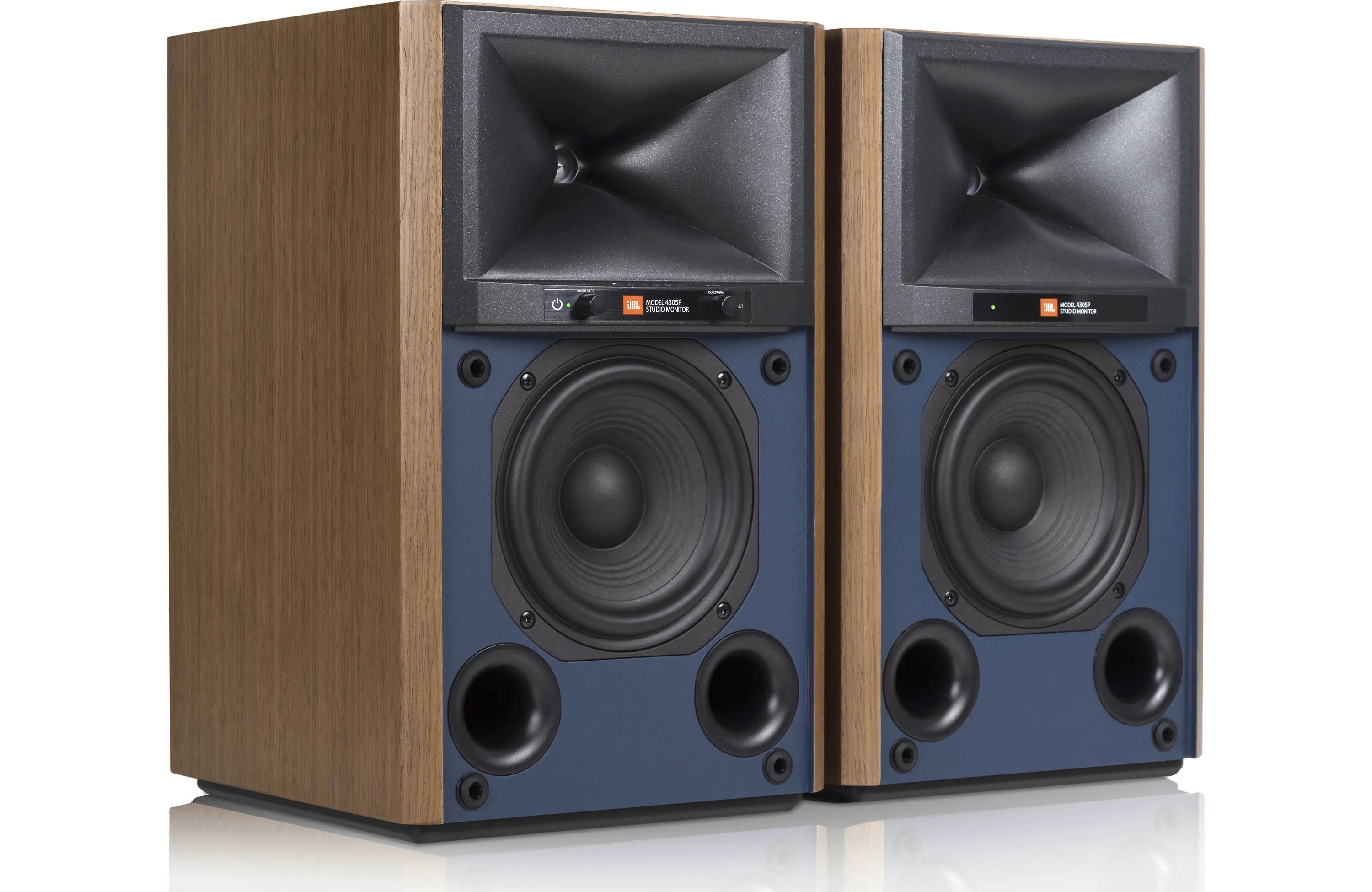 JBL 4305P Powered Studio Monitor Bookshelf Speakers (Pair)