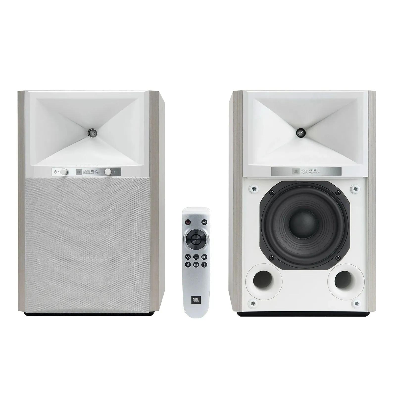 JBL 4305P Powered Studio Monitor Bookshelf Speakers (Pair)