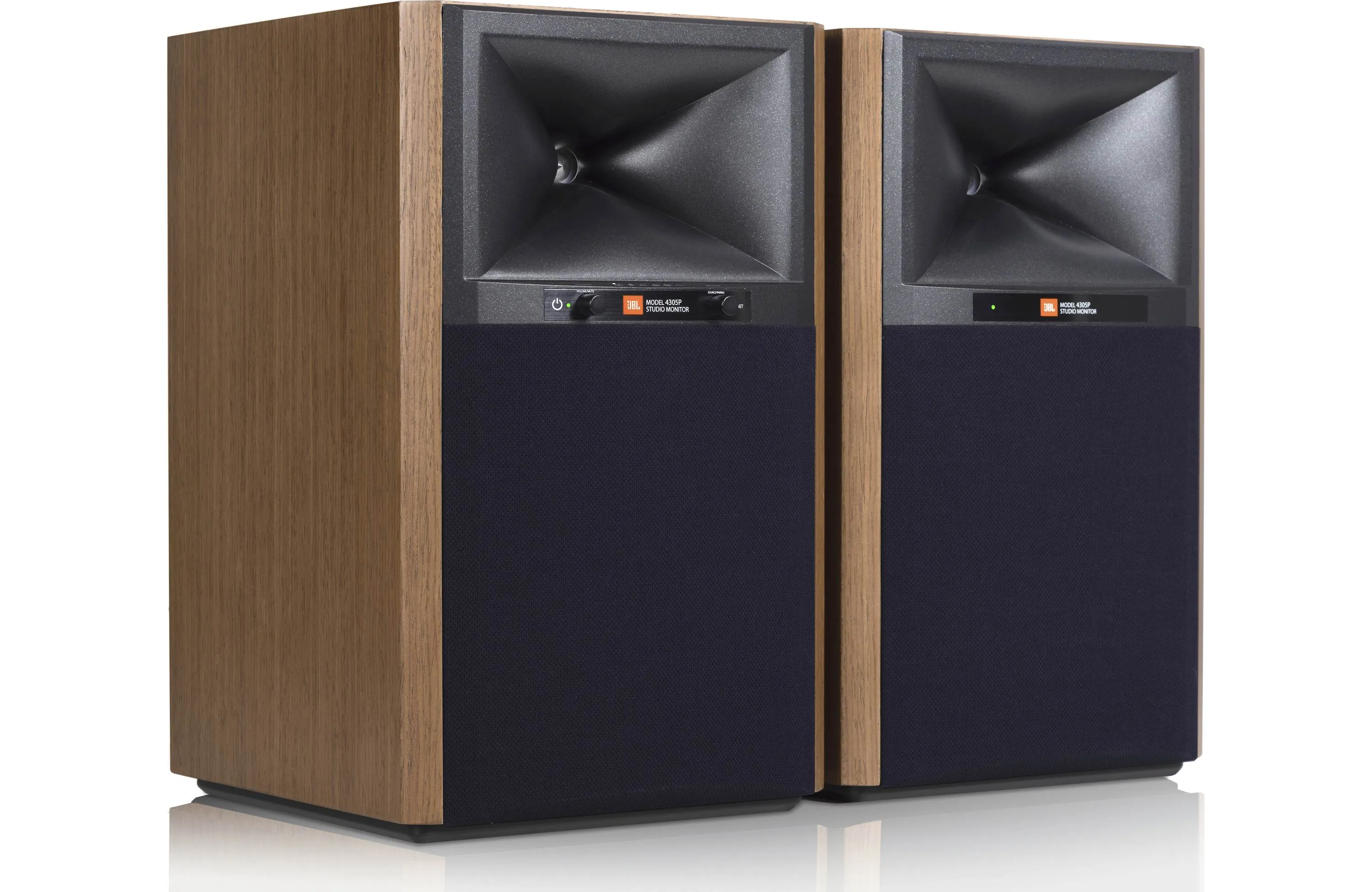 JBL 4305P Powered Studio Monitor Bookshelf Speakers (Pair)