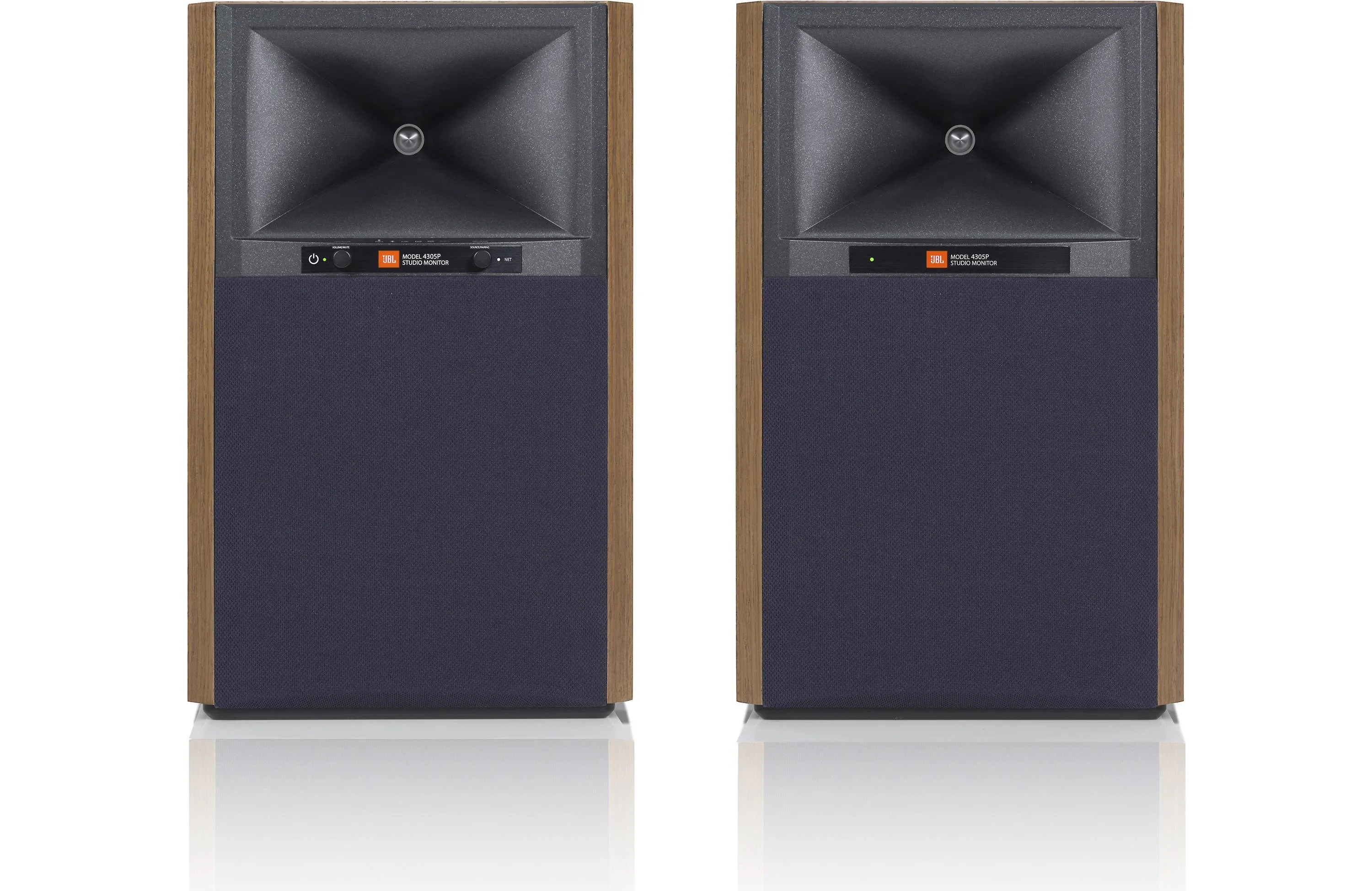 JBL 4305P Powered Studio Monitor Bookshelf Speakers (Pair)