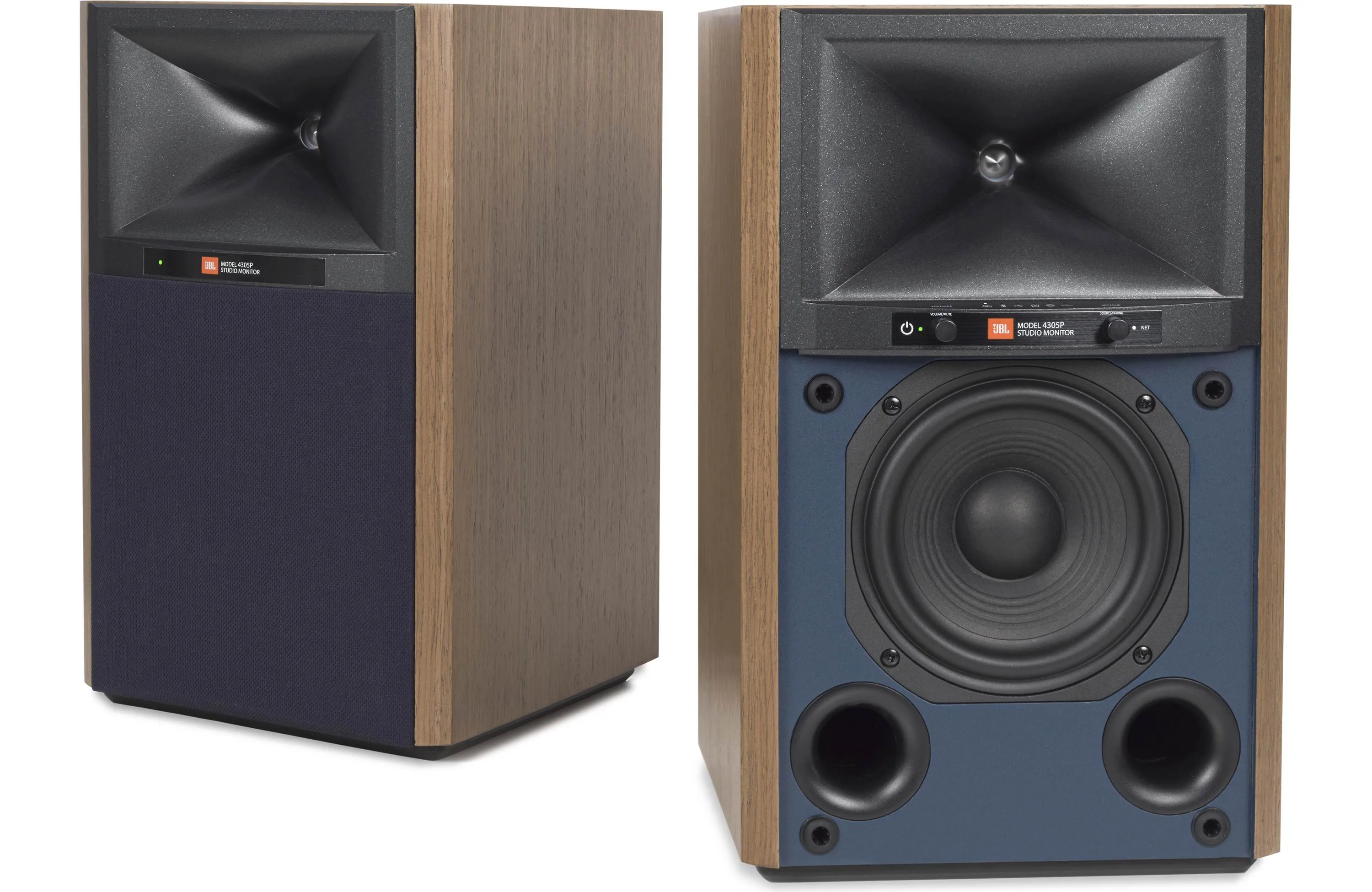 JBL 4305P Powered Studio Monitor Bookshelf Speakers (Pair)