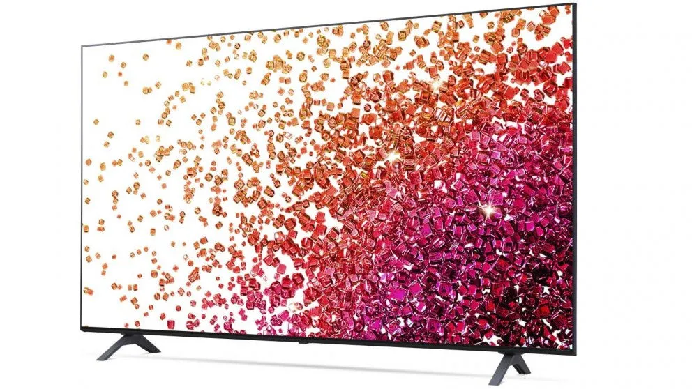 LG 55-inch Nano75 4K UHD NanoCell LED LCD Ai ThinQ Smart TV 55NANO75TPA