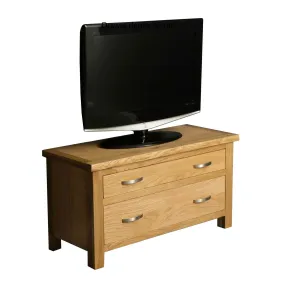 London Oak 85cm Smart TV Stand