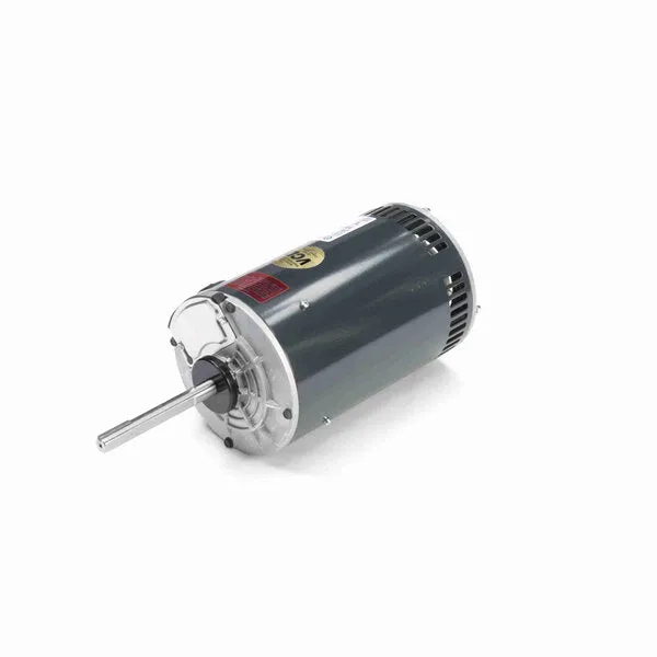 Marathon Condenser Fan Motor, 850 RPM, 1 HP, 200-230/460 V, 56Y Frame, Open Air Over