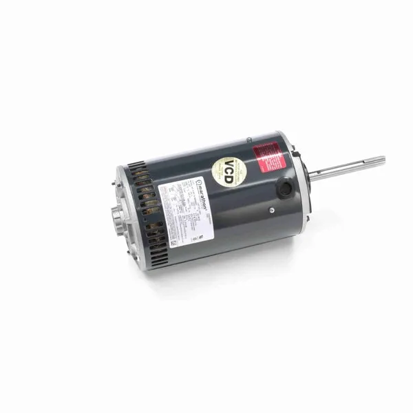 Marathon Condenser Fan Motor, 850 RPM, 1 HP, 200-230/460 V, 56Y Frame, Open Air Over