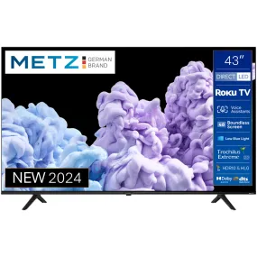 Metz 43MRD6000YUK 43 Inch DLED 4K UHD HDR Smart TV 2024