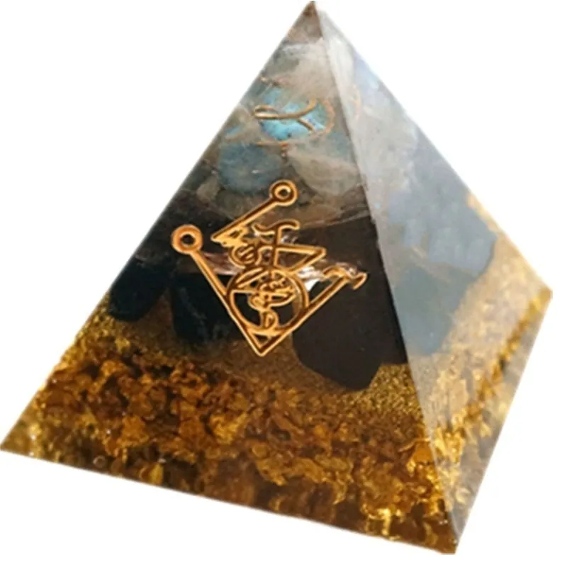 Orgonite Pyramid Muladhara Chakra Energy Chakra Orgonite Crystals