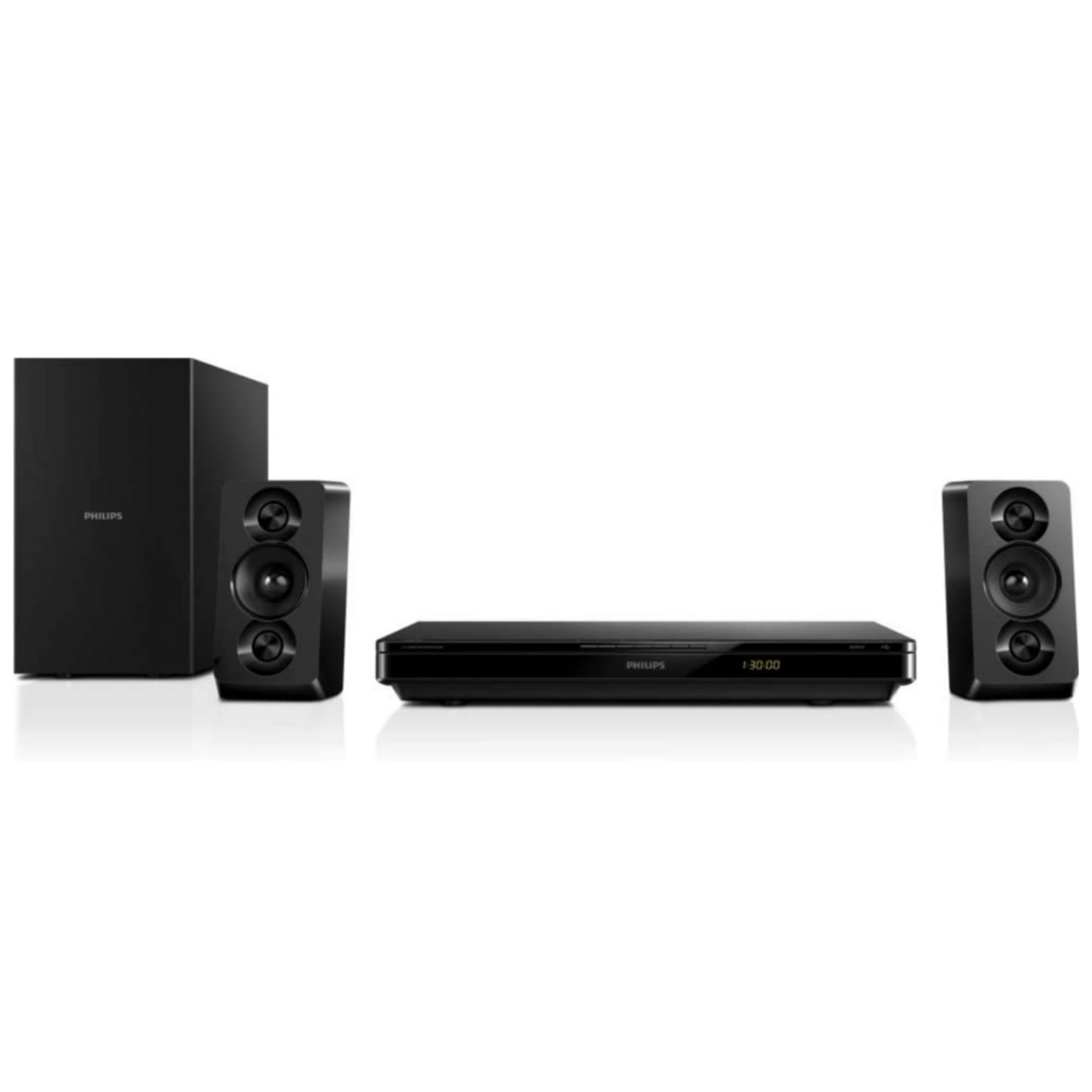 Philips HTB3270/12 2.1Ch 500Watts Bluetooth 3D Blu-ray DVD Home Theater - Foreign Used