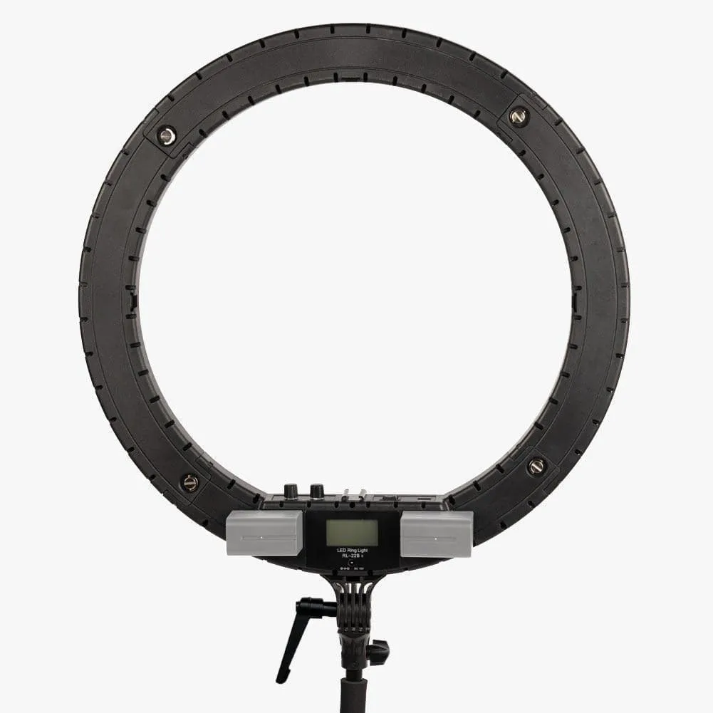 Premium Youtube Lighting  Platinum Pro II Ring Light and Crystal Luxe LED Lights Kit