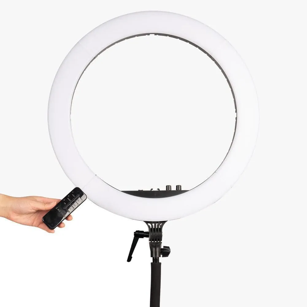 Premium Youtube Lighting  Platinum Pro II Ring Light and Crystal Luxe LED Lights Kit