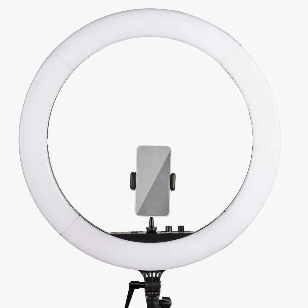 Premium Youtube Lighting  Platinum Pro II Ring Light and Crystal Luxe LED Lights Kit