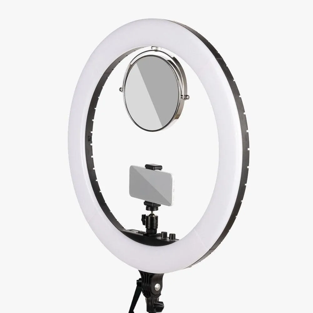 Premium Youtube Lighting  Platinum Pro II Ring Light and Crystal Luxe LED Lights Kit