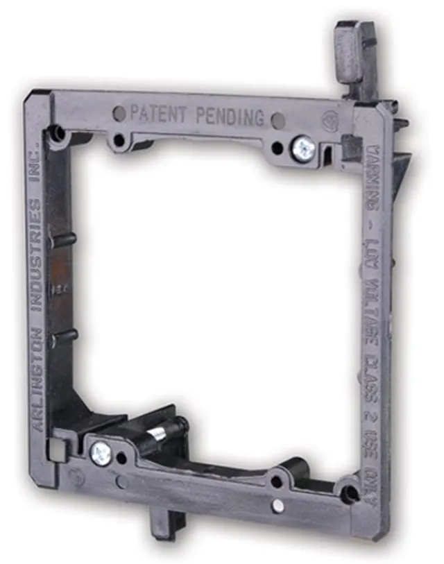 PVC Low Voltage Mounting Brackets- Dual