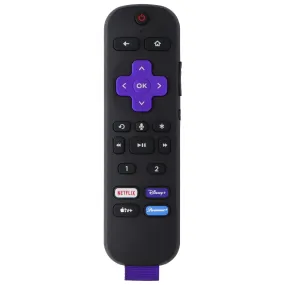 Replacement OEM Remote RC-MC1 Netflix/Disney /Apple TV /Paramount  Keys - Black