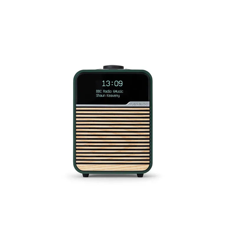 Ruark R1 MK4 DAB DAB  FM Bluetooth USB Digital Radio Pine Green Limited Edition