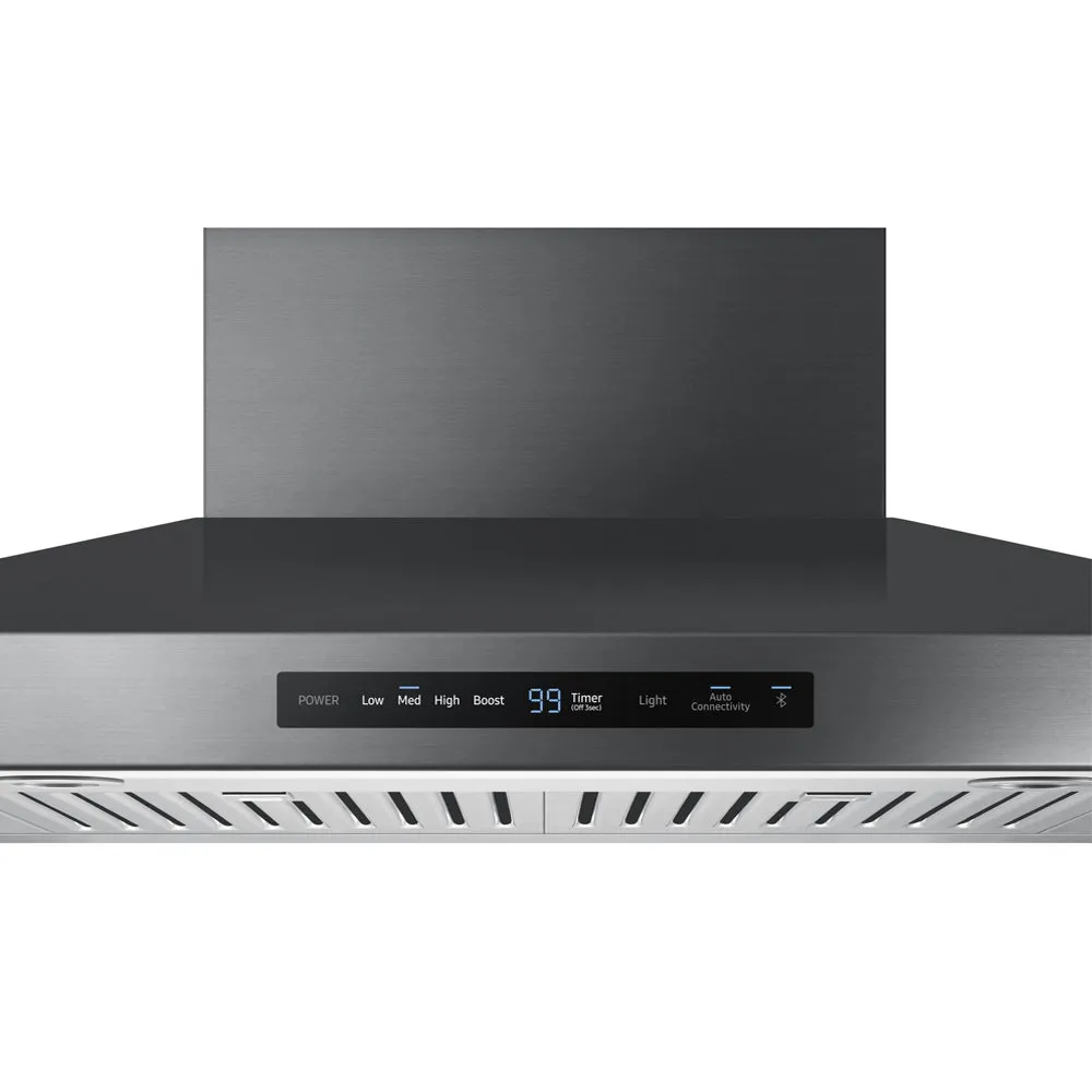 Samsung - 30" Range Hood - Black Stainless