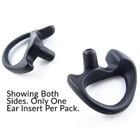 Semi Custom Flexible Open Ear Insert - Black