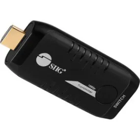 SIIG 10x1 1080p Wireless HDMI Extender 66ft - Transmitter