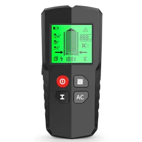 Stud Finder Wall Scanner 5 in 1 Electronic Stud Detector with HD LCD Display Used for Detecting Wood and AC Power