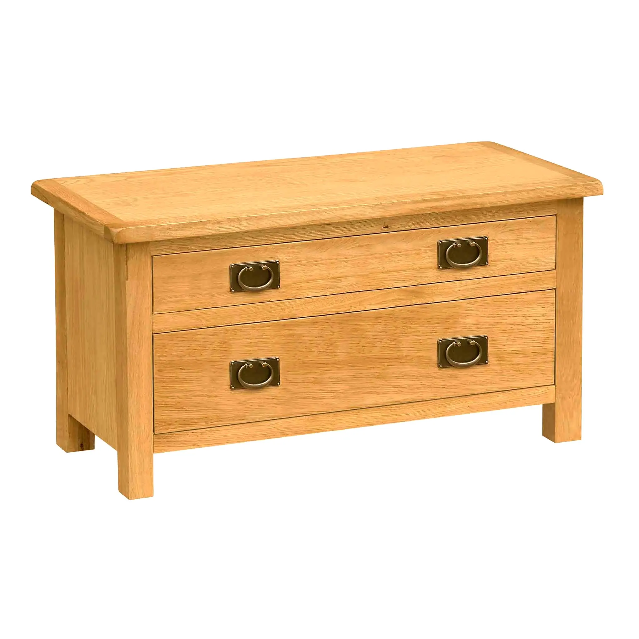 Surrey Oak TV Stand with Drawers