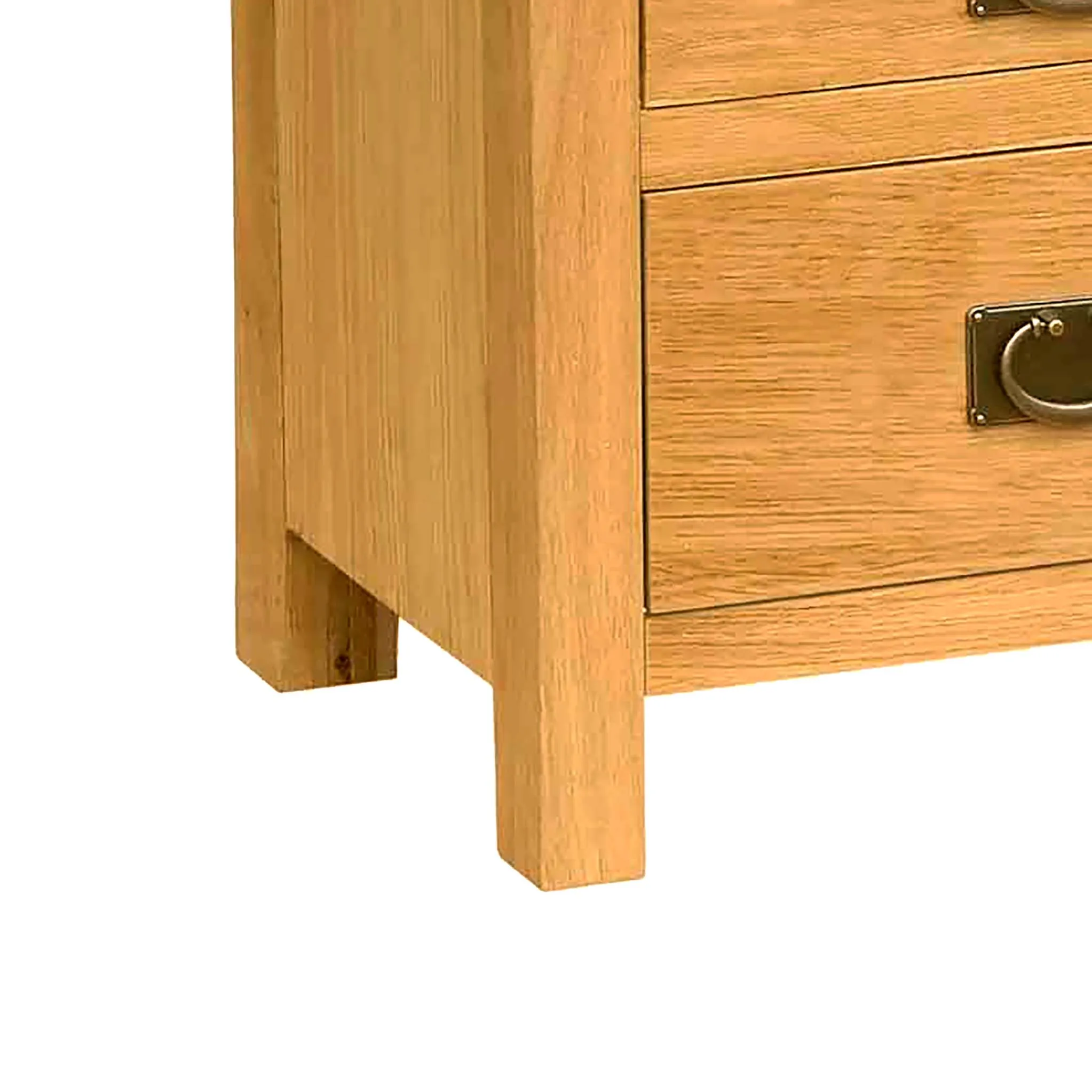 Surrey Oak TV Stand with Drawers