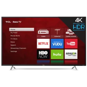 TCL 55" Class 4-Series 4K UHD HDR Roku Smart TV (55S431)