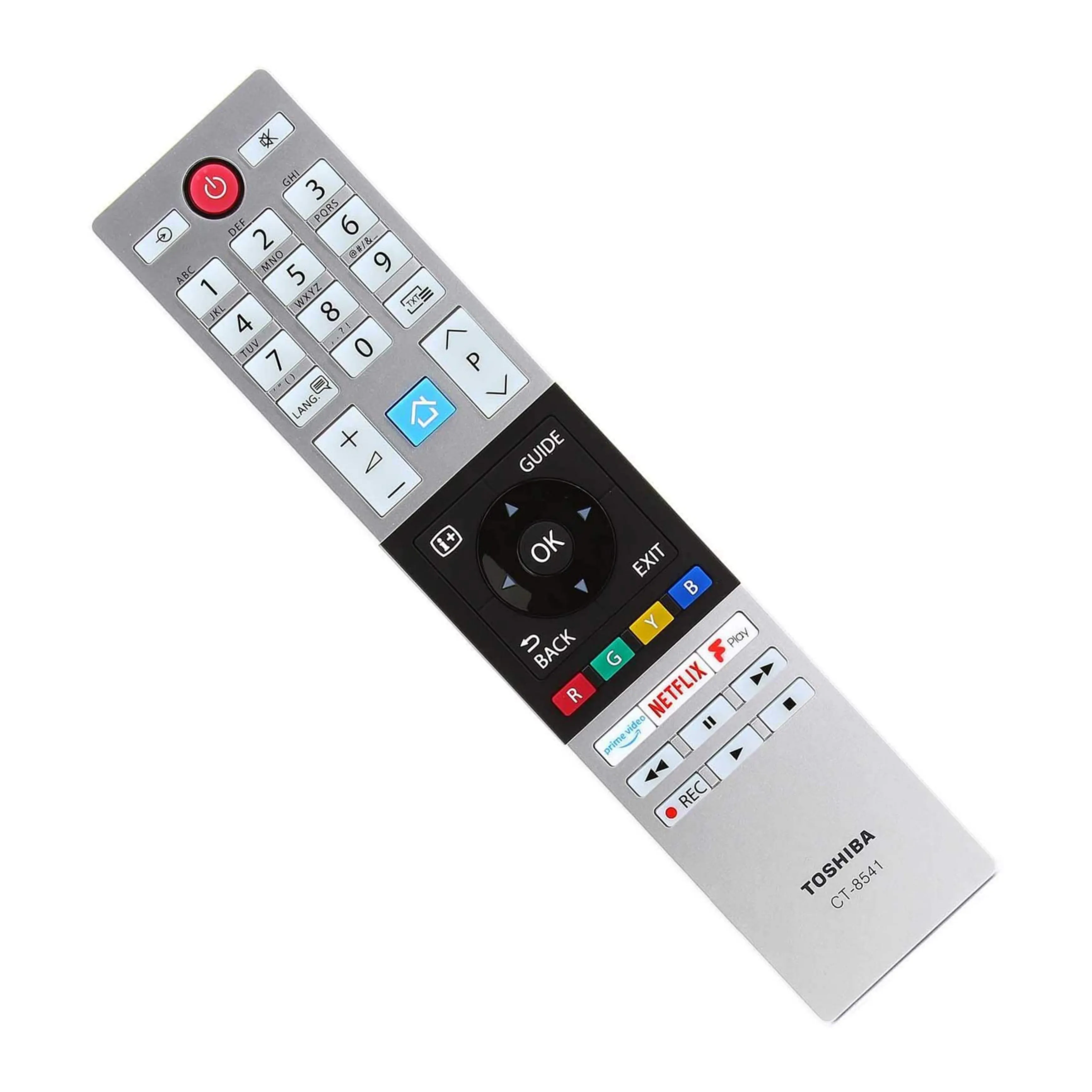 TOSHIBA Smart Remote Control CT-8541 For 2018, 2019 & 2020 LED TVs - Brand New