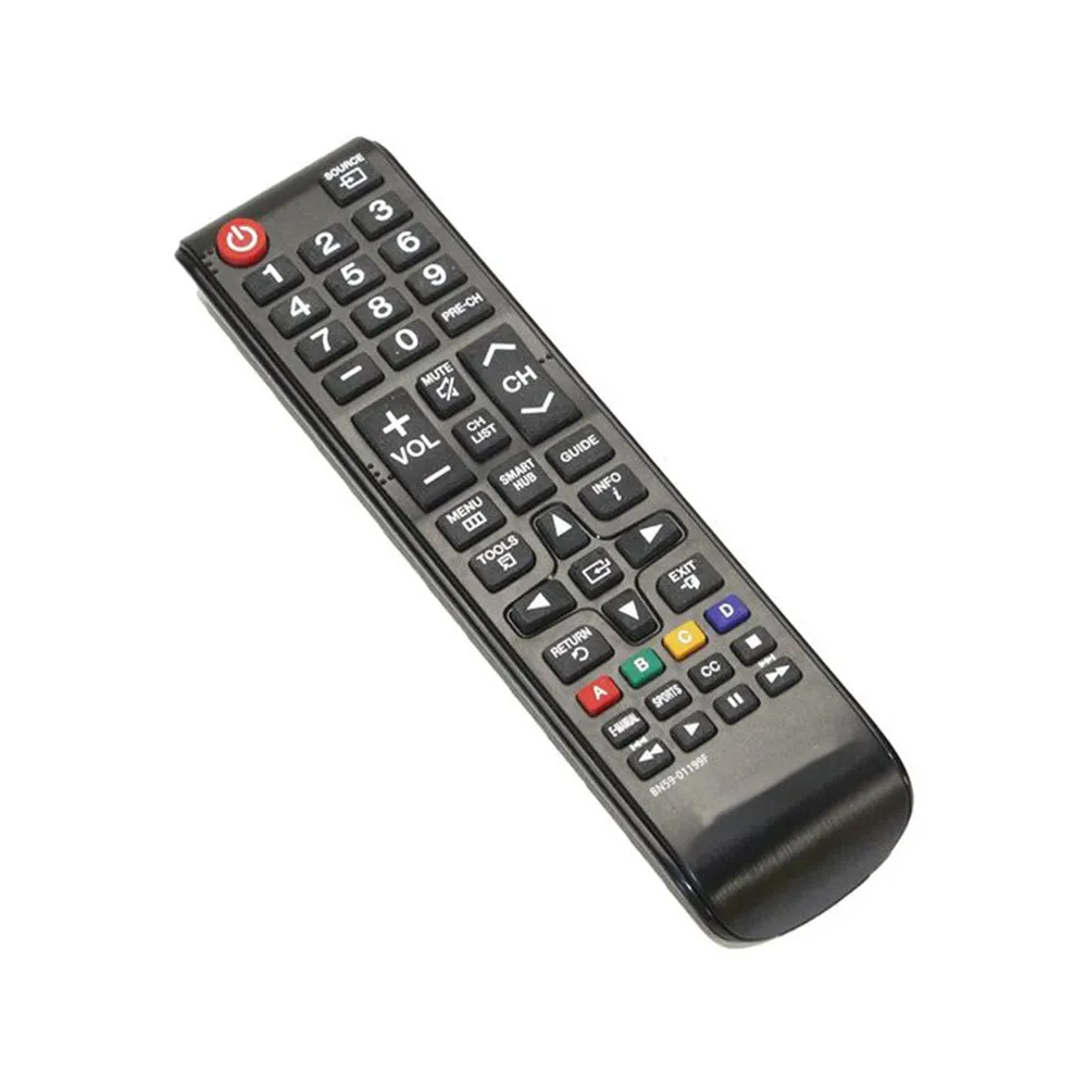 Universal Remote Control Compatible with Samsung TV, Replacement Remote LED LCD Plasma 3D Smart TVs BN59-01199F - Black