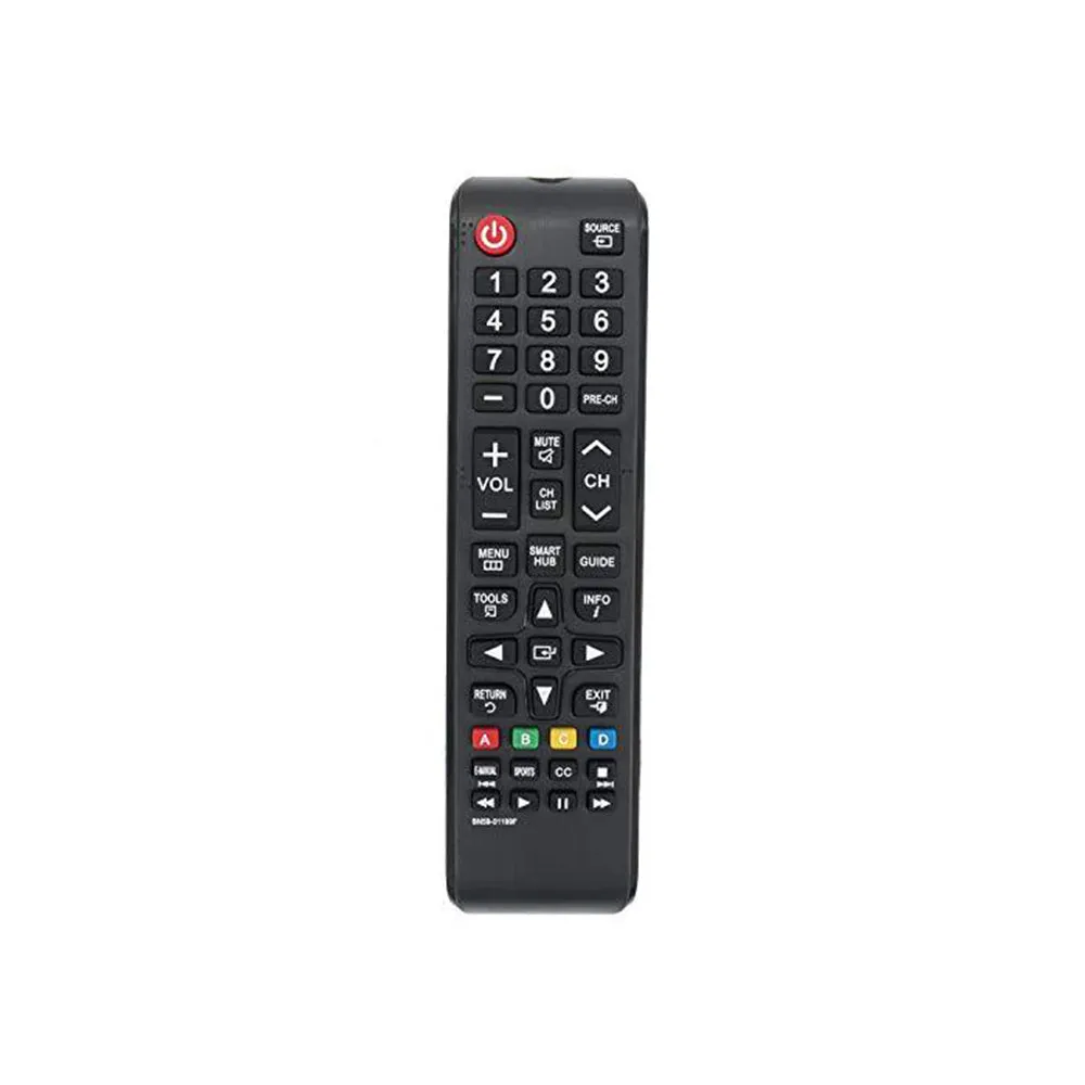 Universal Remote Control Compatible with Samsung TV, Replacement Remote LED LCD Plasma 3D Smart TVs BN59-01199F - Black