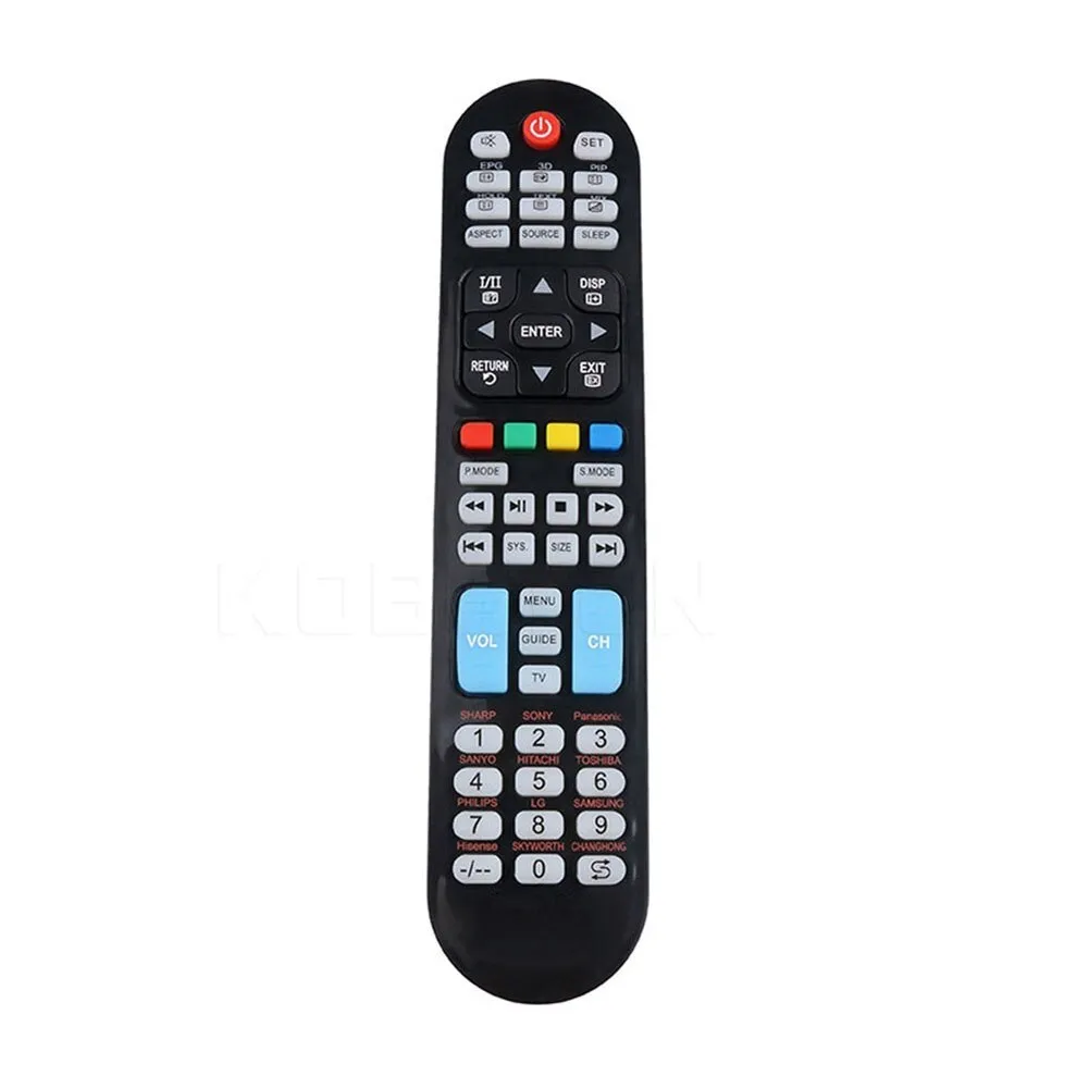 Universal Remote Control For Samsung TV, Replacement For all TV Remote LED LCD Plasma 3D Smart TVs For Sony TV, For LG TV -Black