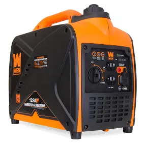 WEN 56125i 1250-Watt Gas-Powered Inverter Generator, CARB Compliant